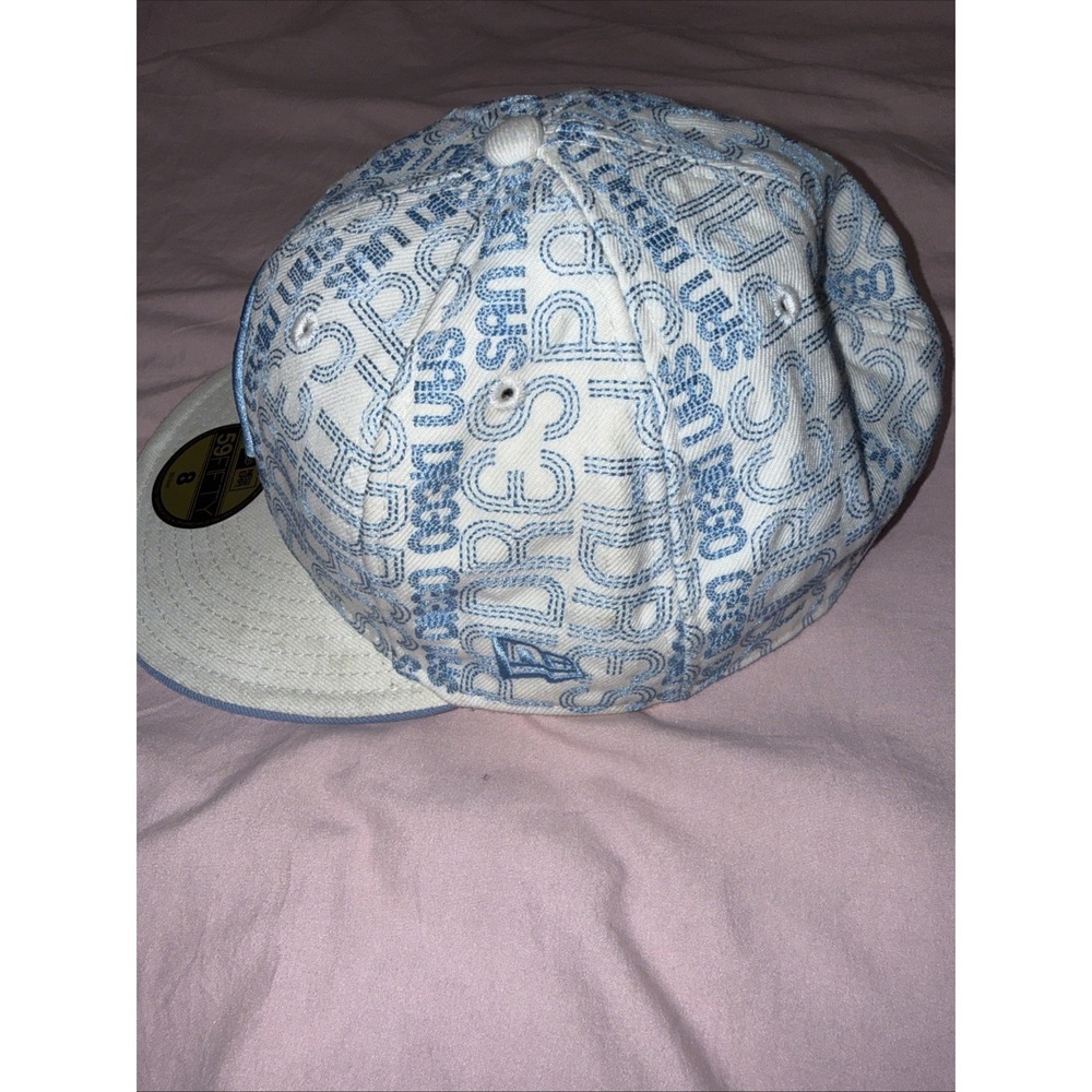 San Diego Padres New Era 59FIFTY Fitted Hat 8 63.5 CM Powder Blue MLB Cap - Picture 3 of 6